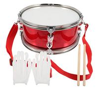 JOINPAYA 11-inch Flashing Red Kids Small Snare Drum Set Drumsticks, Educational Percussion Instrument Suitable for Children’s Music Learning and Kindergarten Play