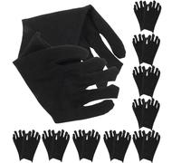 JOINPAYA 12 Pairs Thickened Cotton Labour Gloves Comfortable Work Gloves for Home Cleaning Gardening and Outdoor Use Size Large