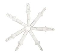 JOINPAYA 12pcs Blind Rod Hook Window Blind Tilt Wand Tip Replacement for Sturdy Curtain Rod Hanger Accessory for Interior Window Repair