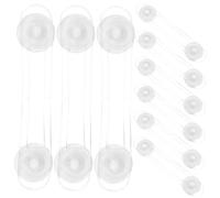 JOINPAYA 12pcs Boy Girl Safety Locks Childproof Cupboard Locks for Kitchen Bathroom Easy Peel Stick Installation No Drilling Required