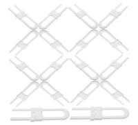 JOINPAYA 12pcs Cabinet Door Safety Lock Proofing Locks for Boys and Girls for Drawers Cupboard Fridge