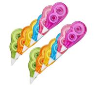 JOINPAYA 12pcs Cute Correction Tape Set for Students, 12m Large Capacity Portable Corrective Tape in Candy Colors, School Stationery Essential for Writing Correction and Student Supplies