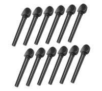 JOINPAYA 12pcs Elegant Oud Tuning Pegs Ebony Tuning Accessories for Violin Easy Cost