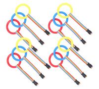 JOINPAYA 12pcs Lost Leash for Toddlers Detachable Classroom Walking Rope Round Handles Plastic Design for Daycare Group Outdoor Safety