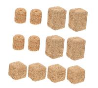JOINPAYA 12pcs Mini Hay Bales: Stackable Mini Straw Bales Decoration - For Dollhouse Farm Models DIY Crafts Table Centerpieces Seasonal Displays