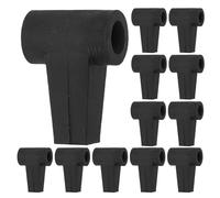 JOINPAYA 12Pcs Plastic Kite Frame Connectors Set for DIY Kite Support Versatile Four-Way Fixed Connectors and Construction