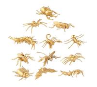 JOINPAYA 12pcs Realistic Insect Simulation Models Educational for Learning Cognition and Thinking Reusable Plastic Figurines for Science Teaching and Halloween Decor