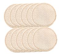 JOINPAYA 12pcs Reusable Nursing Pads for Breastfeeding Anti-galactorrhea Soft Breast Cushions Lightweight Washable Maternity Pads for Home Outdoor Use