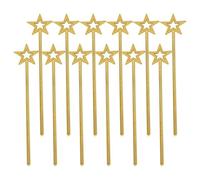 JOINPAYA 12pcs Sparkly Star Wands: Angel Wand Sticks Princess Fairy Star Sticks For Girl Kids Birthday Halloween Christmas Thanksgiving Holiday Shows
