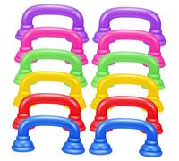 JOINPAYA 12pcs Whisper Phones Plastic Telephone Receiver Toys for Kids Toddlers Speech Therapy and Classroom Use, Multi-Color Abs Speech Therapy Tools for Reading and Auditory Feedback
