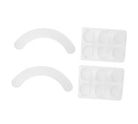 JOINPAYA 14pcs Drum Dampening Pads Silicone Self-adhesive Mute Mats for Drum Kit Sound Reduction Black and Transparent Silencing Pads for Adjustable Volume Control