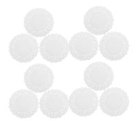 JOINPAYA 150pcs Round Lace Paper Doilies Disposable Parchment Circles Oil-Absorbent Cake Baking Paper Mats for Desserts, Air Fryer Parchment, and Tea Party Table Decor