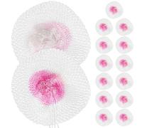 JOINPAYA 15pcs Large U-shape Propane Lantern Mantles Red Rayon Gas Lamp Replacement Covers for Outdoor Camping Lightweight and Easy to Install