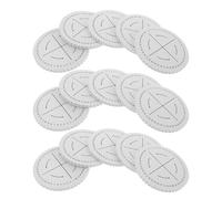 JOINPAYA 15pcs Lightweight Eva Foam Kumihimo Braiding Disk 48 Slots Round Bracelet Braiding Board for DIY Hand Rope Weaving and Home Projects