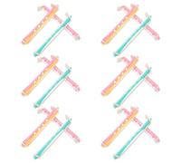 JOINPAYA 18pcs Cold Wave Perm Rods Set for Short Long Hair - Heatless Plastic Curling Rollers with Non-slip Design - Multi-color Hair Perming Rods for DIY Styling and Natural Waves