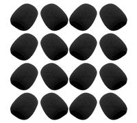 JOINPAYA 18pcs Microphone Noise Cancellation Sleeve Mic Pop Filter Cover for Vocal Recording Studio Windscreen Filter Socks Reducing Noise