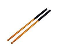 JOINPAYA 1pair Aluminium Alloy Anti-rust Design for Drum Pad Practice for Drummers of All Levels and Lightweight Golden Finish