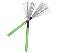 JOINPAYA 1pair Maple Handle Drum Brush Portable Wire Brush for Bass Drum Percussion Ergonomic Design for Beginners Adults Boys and Girls Lightweight and Easy to Use for Jazz and Rock Music