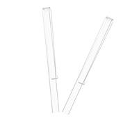 JOINPAYA 1pair Practical Transparent Music Score Clips Music Stand Holders for Secure Page Management for Musicians Readers Strong Clamping Force Versatile Use