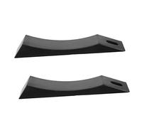JOINPAYA 1Pair Silicone Barbell Mat Non Skid Barbell Pad for Weight Plates for Powerlifting and Deadlifts Durable Odorless Gel Cushion Easy to Clean Barbell Protection