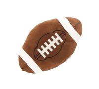 JOINPAYA 1pc 12cm Creative Plush Ball Toy Simulation Rugby Toys for Birthday Party (brown)