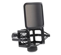 JOINPAYA 1pc Adjustable Microphone Stand Quakeproof Mic Bracket for Microphones Stable Support for Lectures and Recording Black Design Smooth Touch and Humanized