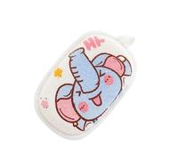 JOINPAYA 1pc Cartoon Bath Sponge Towel Elephant Exfoliating Bathing Supplies for Newborns Gentle Wash Cloth for Absorbency and Cleaning Effect