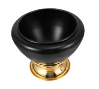 JOINPAYA 1pc Creative Tibetan Singing Bowl for Meditation and Yoga Black Bowl for Home Decor and Relaxation for Mindfulness and Artistic Atmosphere