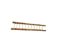 JOINPAYA 1pc Mini Bamboo Ladder for Dollhouse Decoration Accessory for Boy Girl Chic Design Lightweight and for Miniature Playsets