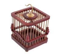 JOINPAYA 1pc Mini Insect Storage Cage Handmade Gourd Cage for Butterflies and Creatures for Boys and Girls Outdoor Exploration Natural Sandalwood Design Educational Fun