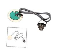 JOINPAYA 1pc Mini Pickup Microphone for Acoustic Guitar Violin Mandolin and Ukulele Easy Installation Self-adhesive Transducer for Sound Capture White