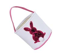 JOINPAYA 1pc Portable Easter Bunny Basket for Candy Storage and Celebration Cute Cloth Design for Home Party and Daily Use for Easter Treats and