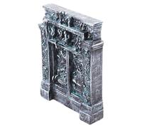 JOINPAYA 1Pc Tiny Door Micro Landscape Ornament Detailed Resin Statue for Sand Table Decoration Miniature Model for Psychological Therapy Aid Durable and Captivating Decor