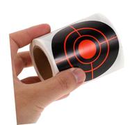 JOINPAYA 1Roll Precision Target Stickers Self Adhesive Archery Targets for Shooting Training Firm Adhesion Sharp Graphics Clean Removal Use