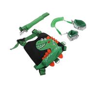 JOINPAYA 1set Boy Girl Lost Safety Cartoon Dinosaur Design Breathable Leash for Boys and Girls for Shopping Centers Parks and Busy Streets Comfortable and Secure Walking