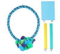 JOINPAYA 1set Grinding Sticks for Pet Birds Parrot Swing Toys for Cage Play and Wear-resistant for Budgies Cockatiels and Parakeets