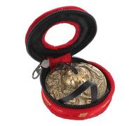JOINPAYA 1set Nepalese Copper Meditation Bell with Carrying Case Soothing Dragon Cymbals for Yoga and Relaxation Percussion Instrument for Mindfulness