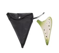 JOINPAYA 1set Practical Portable Ocarina Flute for Beginners Ethnic Instrument Gradual Design Pottery Easy to Play for Music
