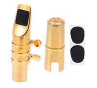 JOINPAYA 1set Saxophone Mouthpiece Kit Professional Alto Saxophone Accessories for Smooth Playing Complete and Easy to Install Replacement for Broken Mouthpieces