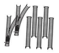 JOINPAYA 1Set Train Track Accessories Plastic Train Track Railroad Building Model for Creative Play for Christmas Tree and Dining Table Decor
