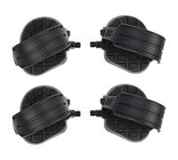 JOINPAYA 2 Pairs Non-slip Indoor Exercise Bike Pedals with Pp Material, Compatible Stationary Bike Replacement Parts for Home Workout and Senior Cycling