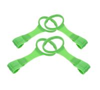 JOINPAYA 2 Pairs Walking Assistant Thumb Jury White Hook Part Switch Wire Tent Rope Damping Switch Knob Switch Fastener Switch Double Hooks Handle Cable Vacuum Hooks Kit Pp Light Green