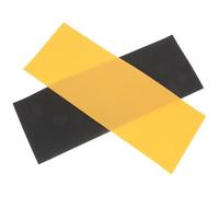 JOINPAYA 2 Pcs Shoe Sole Protector Stickers Heel Repair Pad Rubber Black and Natural Each Non-Slip Wear-Resistant Pads Quiet Walking
