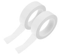 JOINPAYA 2 Rolls Adhesive Warning Tape Long Wide for Stadium Field Marking Workshop Floor Boundaries Social Distancing Easy Installation Wear-resistant Play and Plant Tape