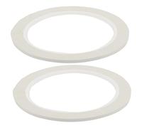 JOINPAYA 2 Rolls Violin Fretboard Tape for Beginners, White Pvc Fingerboard Note Sticker, Does Not Affect Playing or Sound, for Practice and Learning on Bass and String Instruments