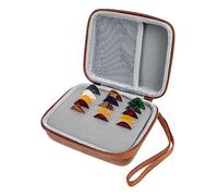 JOINPAYA 2 Sets Guitar Picks Set Small Folk Guitar Picks Plectrum Holder Portable in Random Color