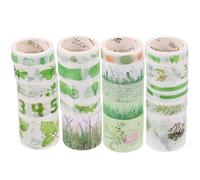 JOINPAYA 20 Rolls Washi Tape Set for DIY Crafts Paper Tape for Hand Account Decoration Suitable for Scrapbooking and Wrapping Random Style