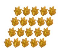 JOINPAYA 20 Sheets Autumn Maple Leaf Paper Napkins 20 Sheets, Fall Themed Design Disposable Dinner Napkins, Delicate Leaf Shape Decoration for Dining Table, Adds Autumn Atmosphere