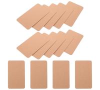 JOINPAYA 200Pcs Kraft Paper Blank Study Note Cards 9X5.4Cm Small Revision Cards for Vocabulary Learning DIY Crafts Office School Supplies