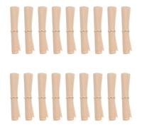 JOINPAYA 200pcs Mini Wishing Scrolls Blank Kraft Writable Paper Strips Vintage Stationery Notes for Wedding Invitations Valentine Party DIY Craft